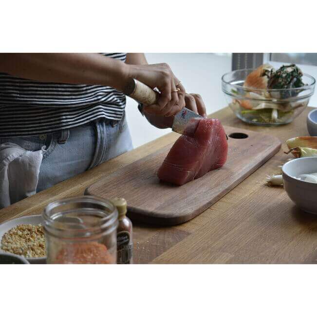 Miyabi Santoku Knife 7" – Birchwood, 5000 MCD Series