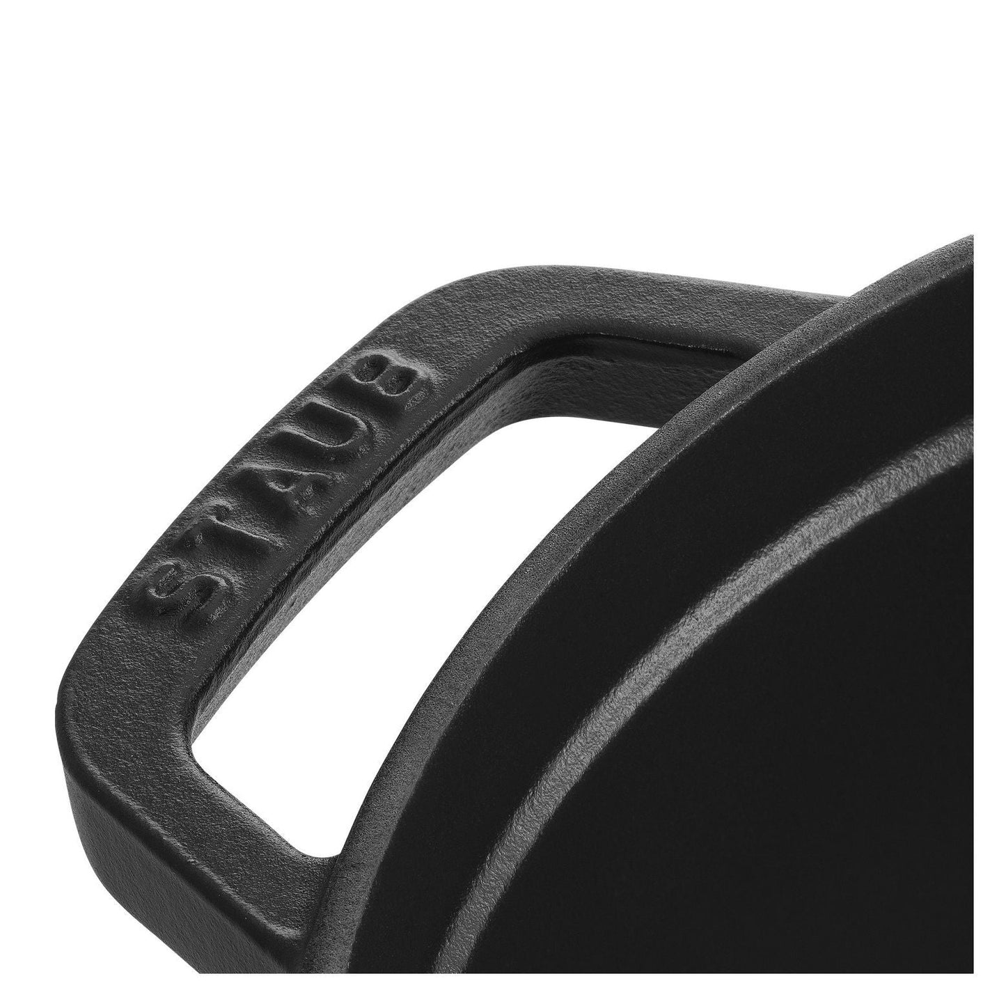 STAUB La Cocotte 1.25 L Cast Iron Round Cocotte, Black