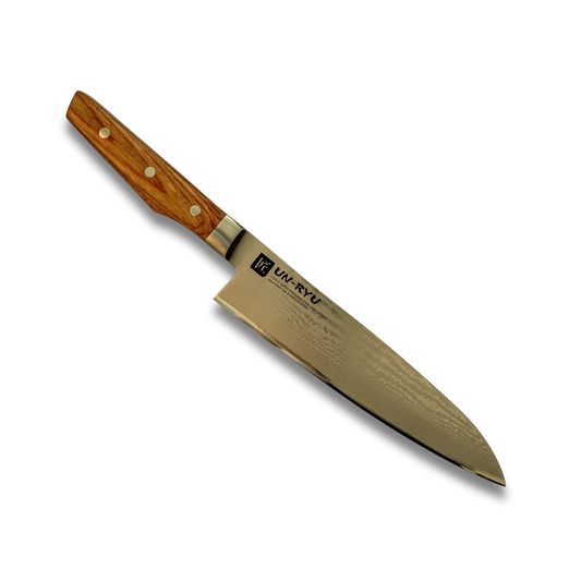 Un-Ryu VG-10 Gyuto Knife 210 mm | 33‑Layer, Damuscus steel