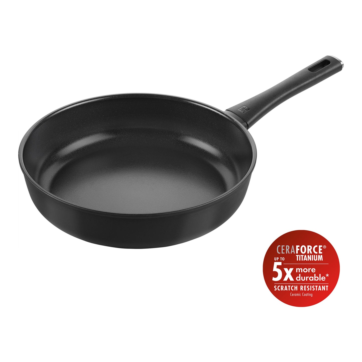 ZWILLING Madura Plus Saute Pan, 28 cm, Aluminum, Titanium-Reinforced Ceramic Non-Stick Coating