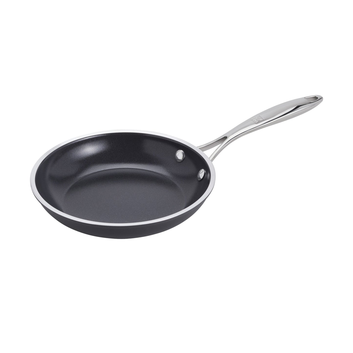 ZWILLING Forte Plus Fry Pan Set, 3 Piece, Aluminum, Ceramic Titanium
