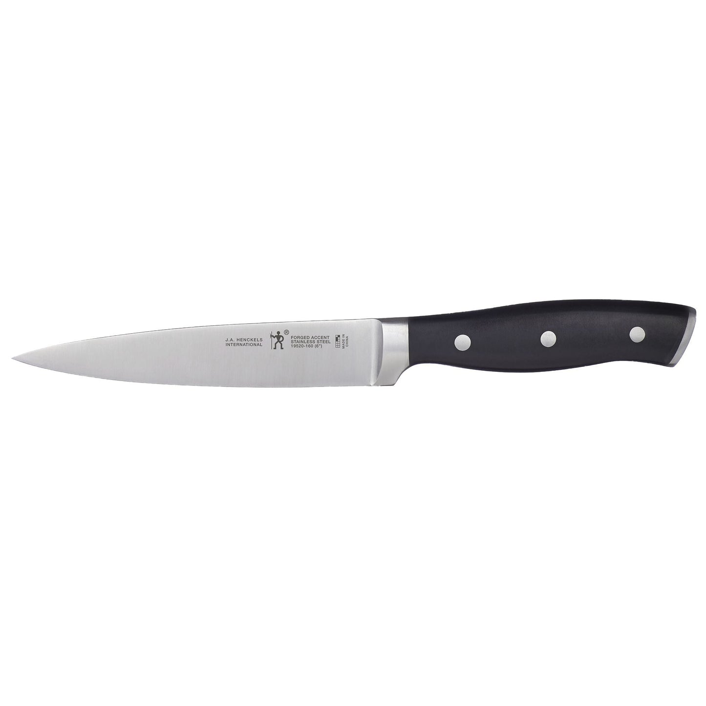 HENCKELS Forged Accent 12 Piece Knife Block Set, Black