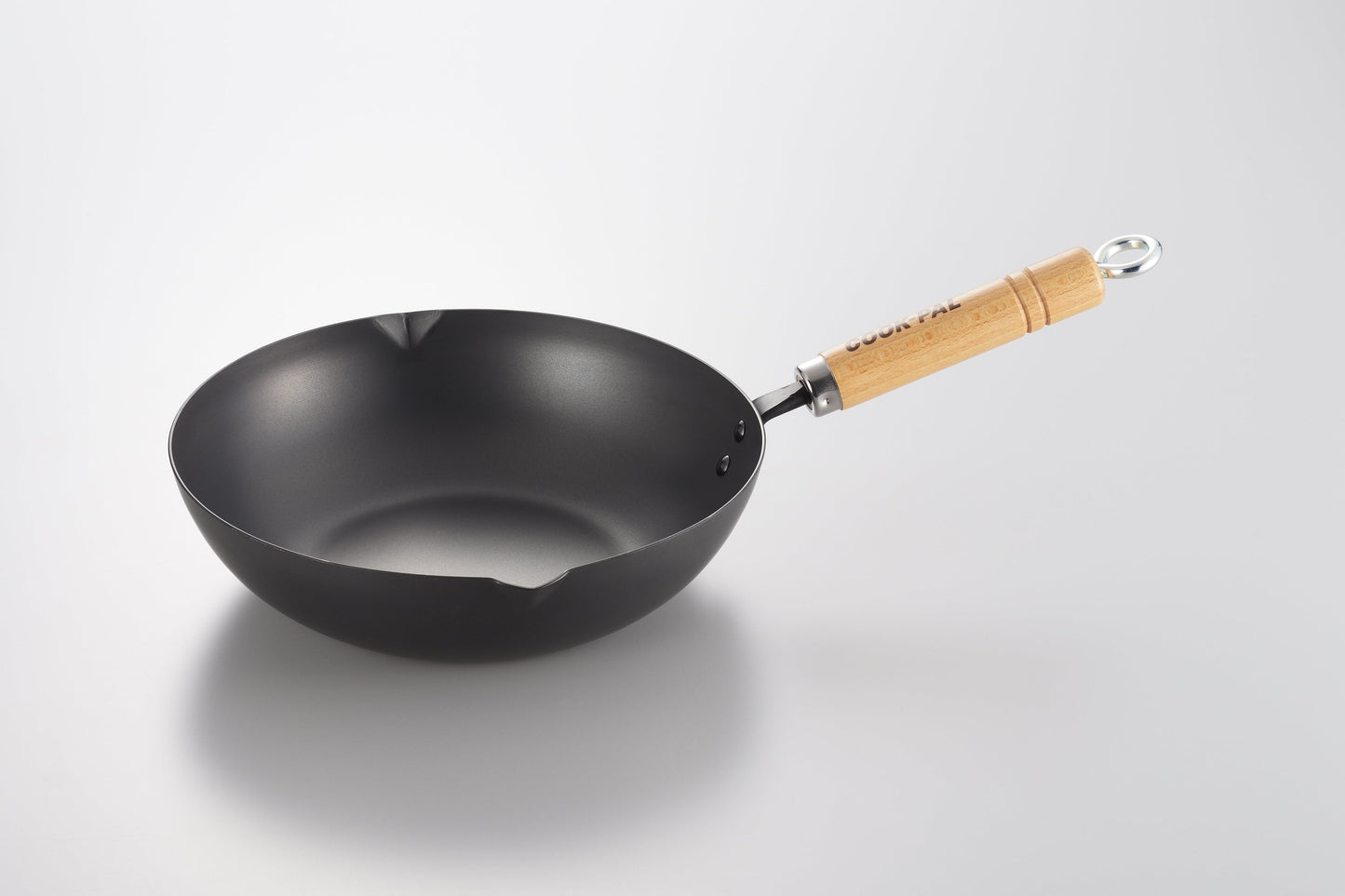 Yoshikawa Cook-Pal REN 20cm Nitrided Carbon Steel Deep Fry Pan