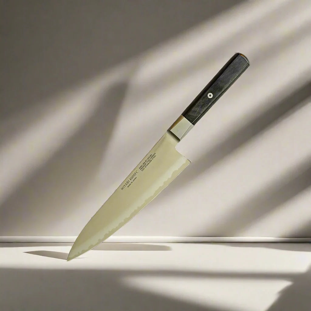 Miyabi 4000 FC Gyutoh Knife 8" – Black Handle