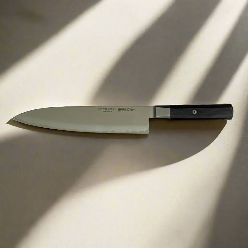 Miyabi 4000 FC Gyutoh Knife 9.5" – Black Handle