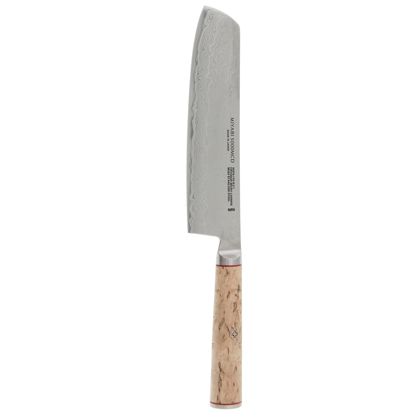 MIYABI 5000 MCD 7 inch Nakiri, Brown