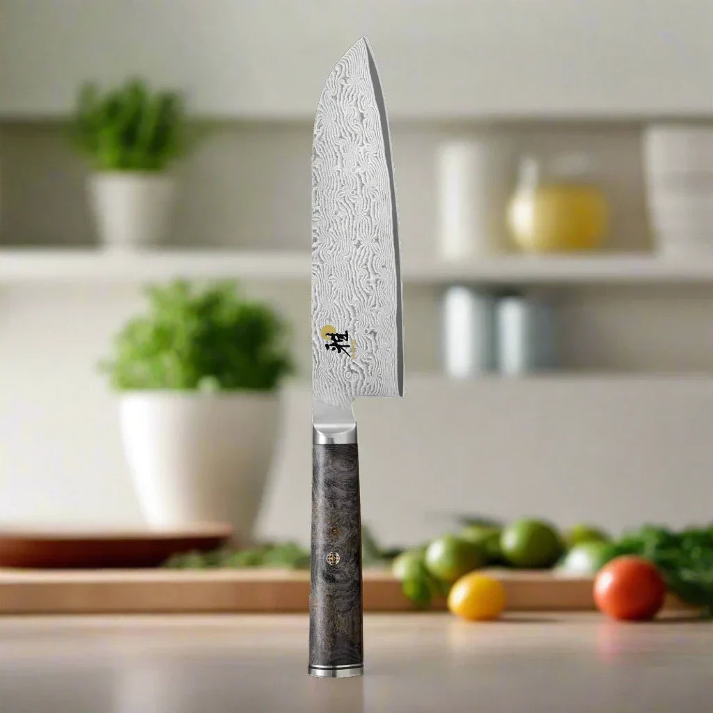 Miyabi 5000 MCD 67 Santoku Knife 7" – 132-Layer Steel