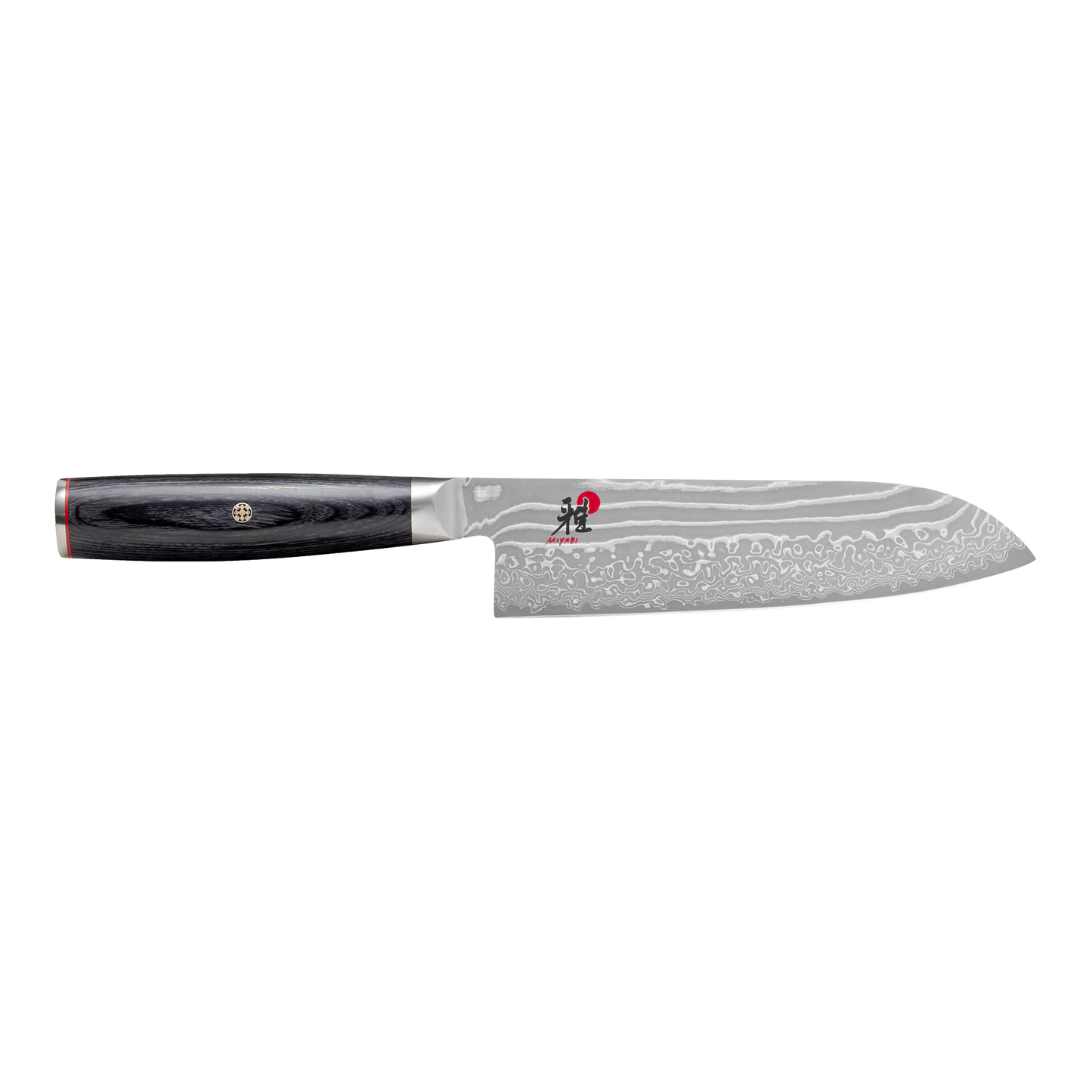 Miyabi Kaizen II 5000FCD Santoku knife 7" – FC61 Core, Damascus Steel