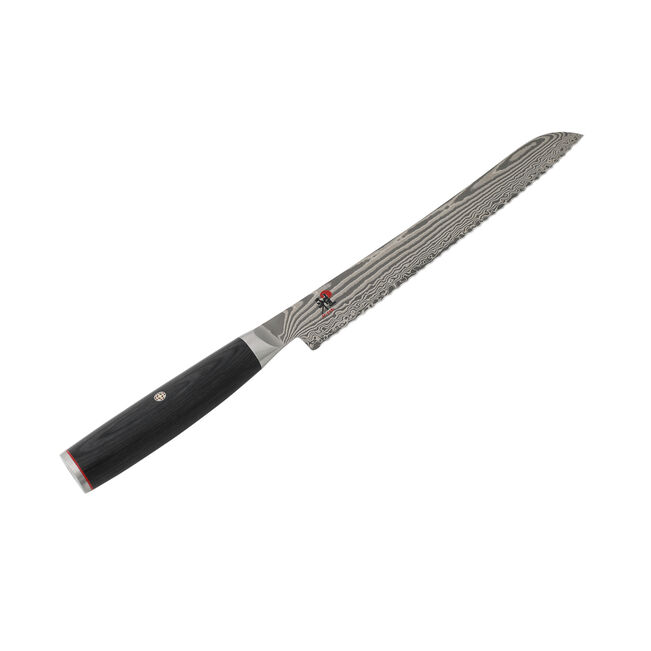 Miyabi Kaizen II 5000FCD Bread Knife 9.5" – FC61, Damascus Steel