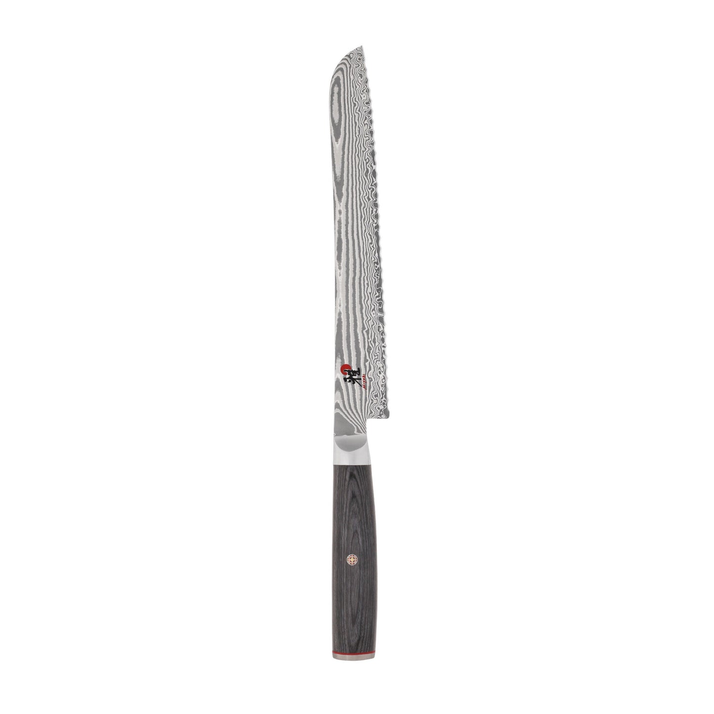 MIYABI 5000 FC-D 9.5 inch Bread Knife, Black