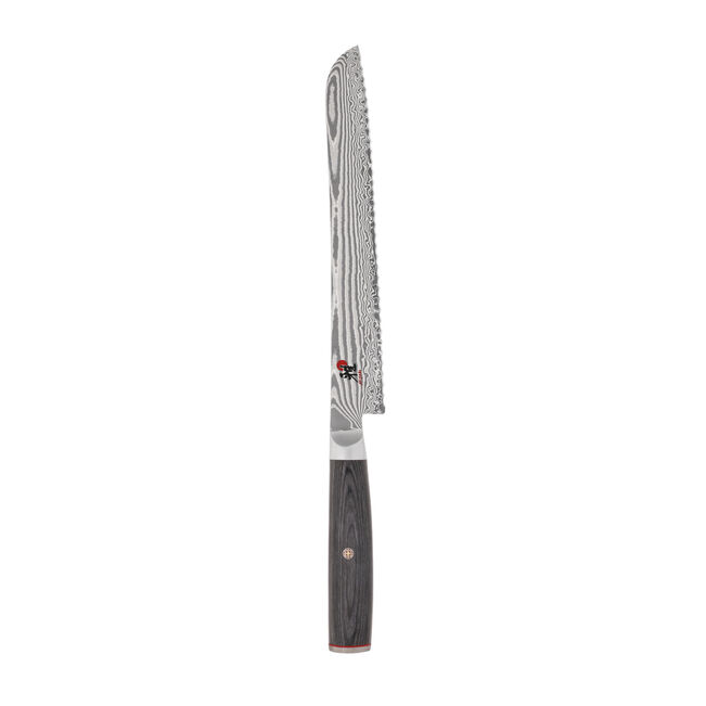 Miyabi Kaizen II 5000FCD Bread Knife 9.5" – FC61, Damascus Steel