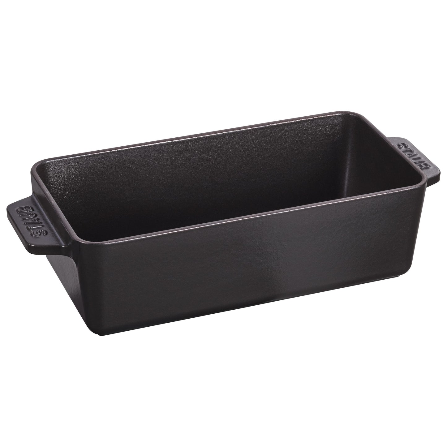 STAUB Specialities 30 X 11 cm Cast Iron Rectangular Terrine, Black