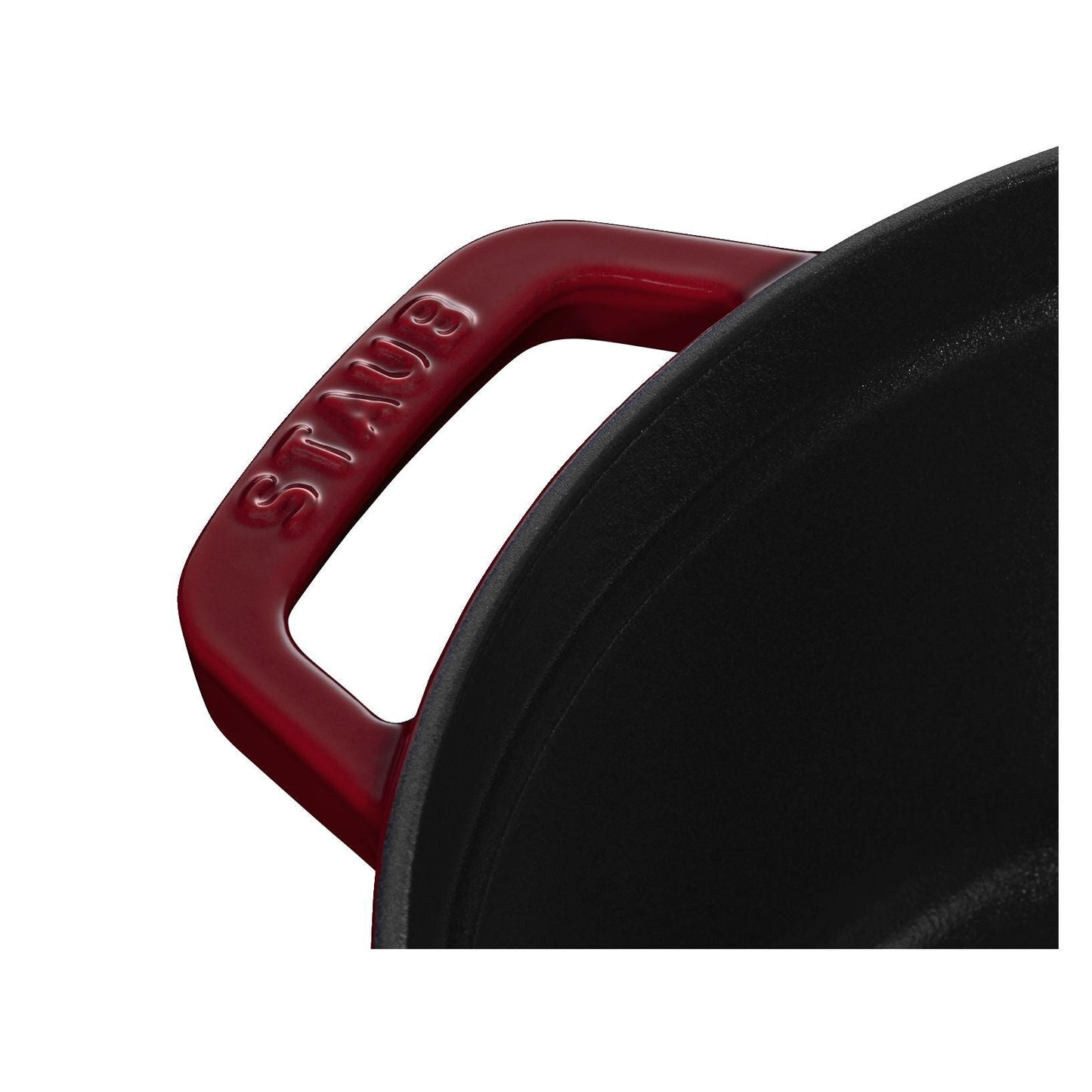 STAUB La Cocotte 5.25 L Cast Iron Round Cocotte, Bordeaux