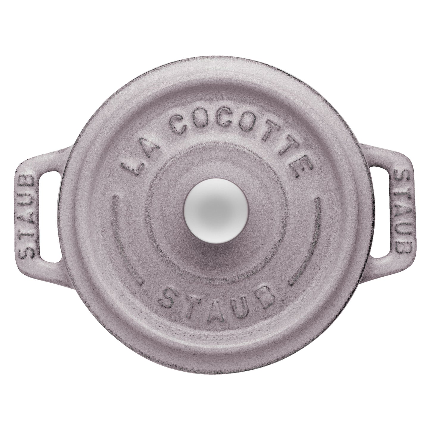 STAUB La Cocotte 250 mL Cast Iron Round Mini Cocotte, Cherry Blossom