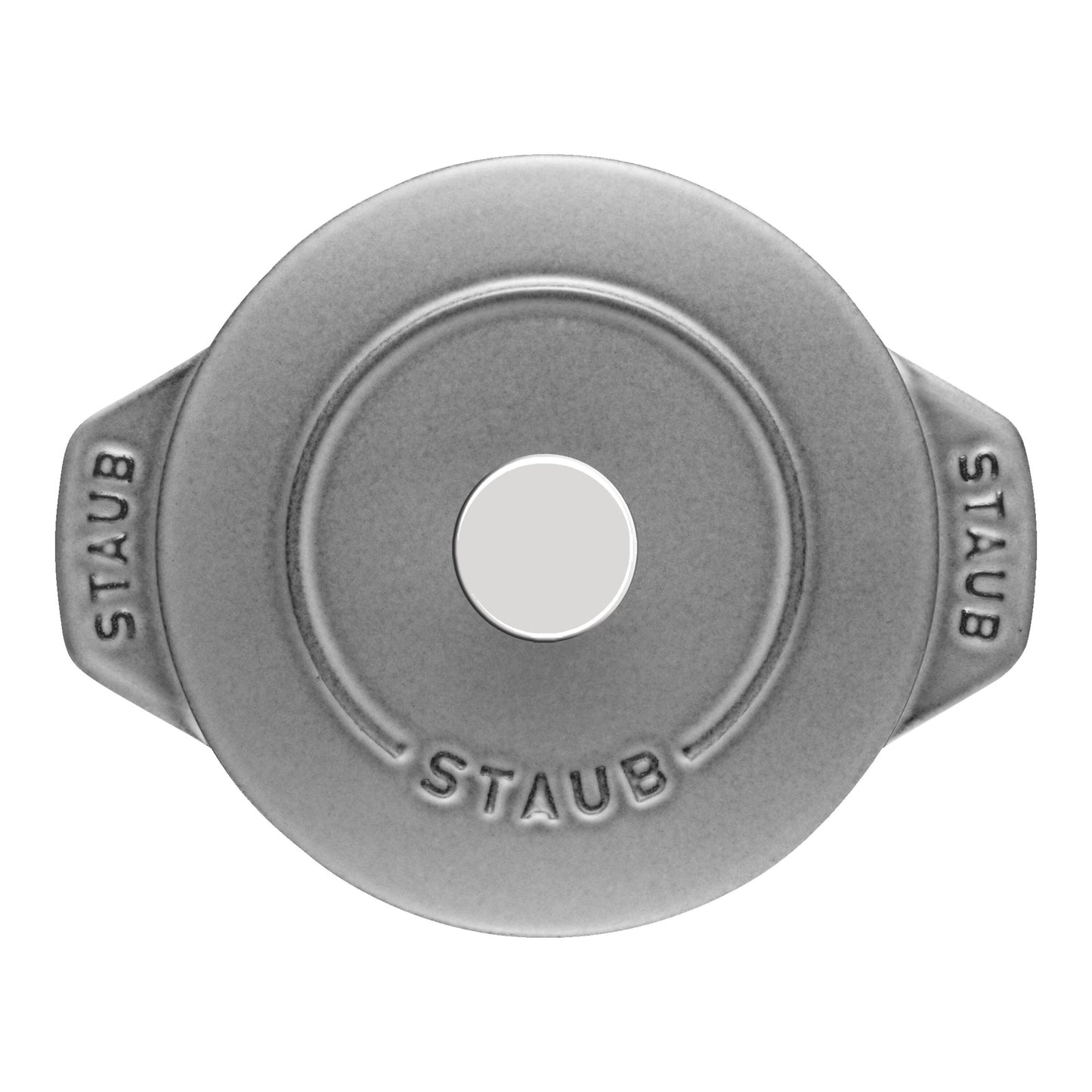 STAUB La Cocotte 725 mL Cast Iron Round Rice Cocotte, Graphite-Grey