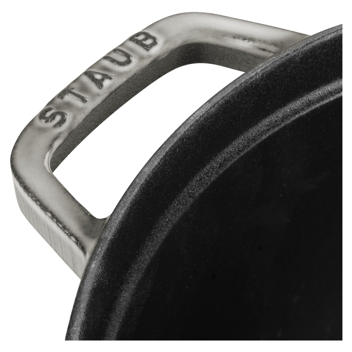 STAUB La Cocotte 8.4 L Cast Iron Round Cocotte, Graphite-Grey