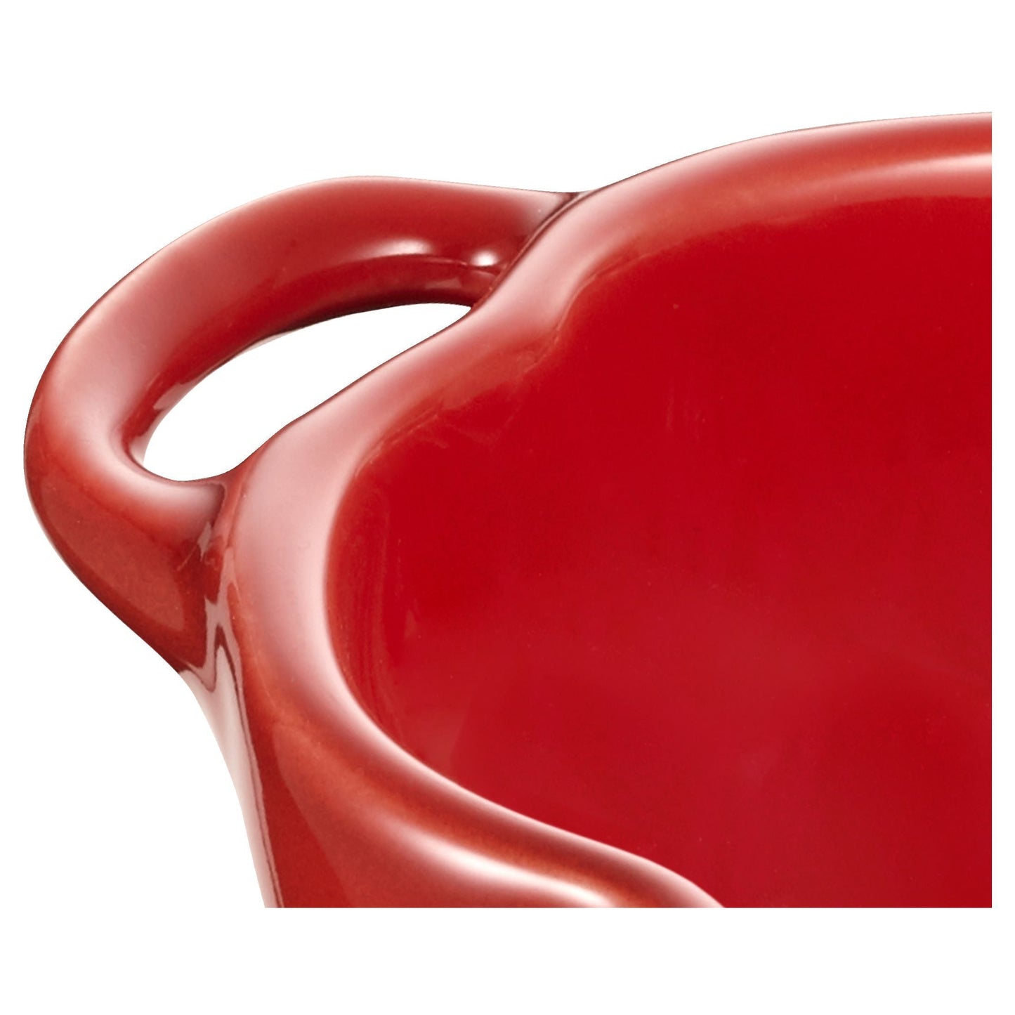 STAUB Ceramique 500 mL Ceramic Tomato Cocotte, Cherry