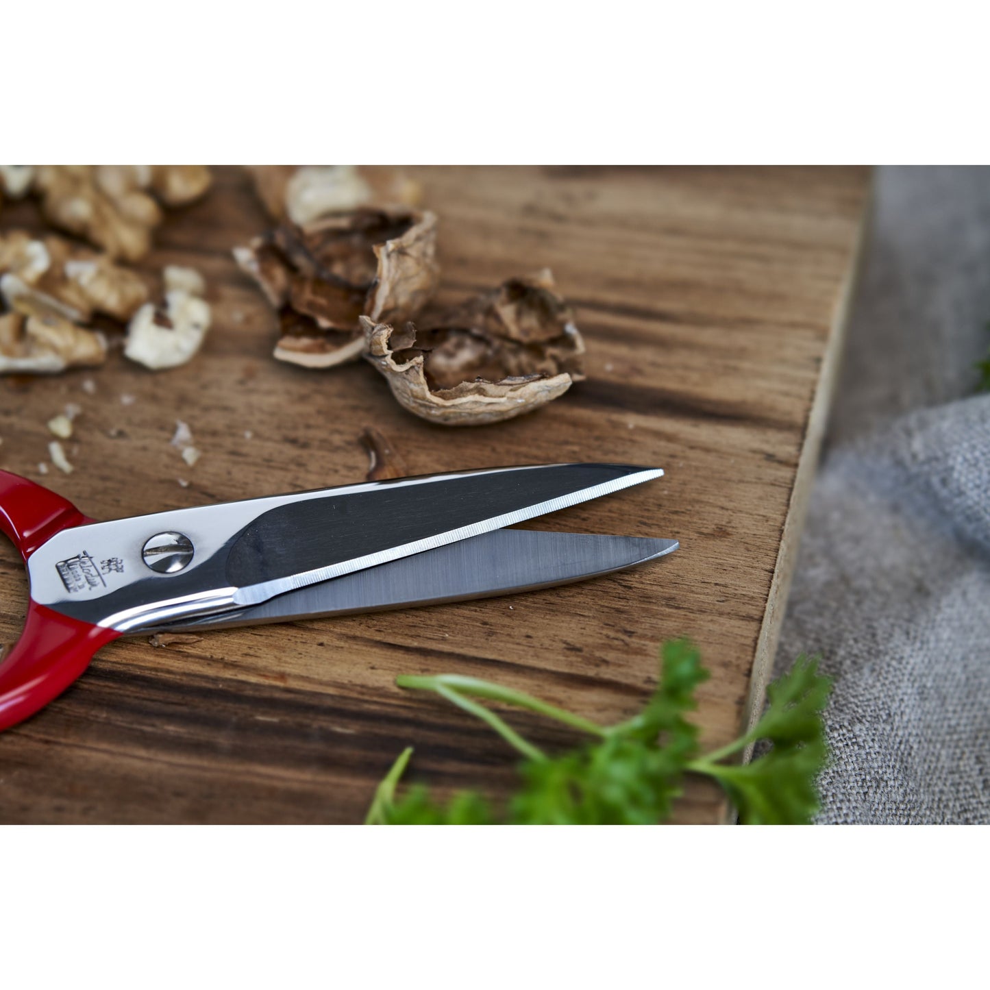 ZWILLING Kitchen Shears 20 cm, Multi-Purpose Shears, Red
