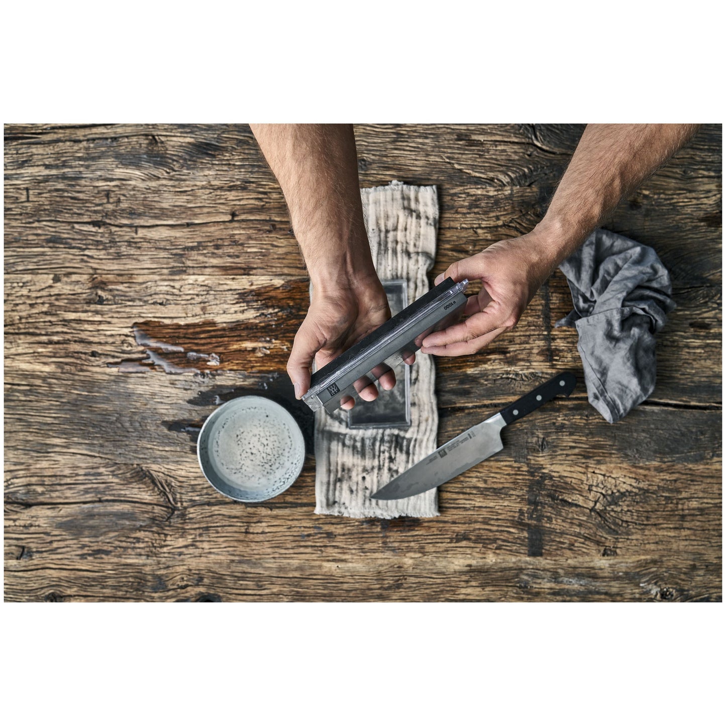 ZWILLING Sharpening Stone, Pure-White