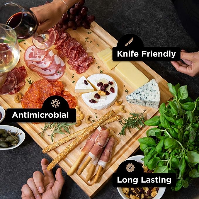 Classic Extra-Large Wood Reversible Cutting Board