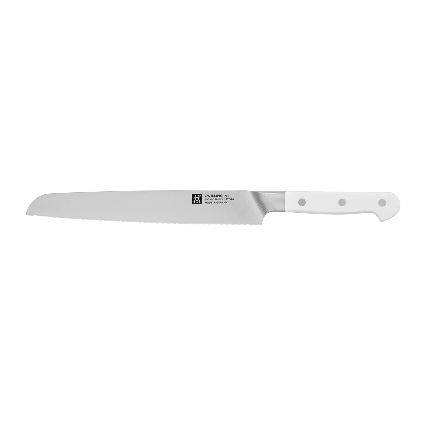 ZWILLING Pro le blanc 9 inch Bread Knife, White