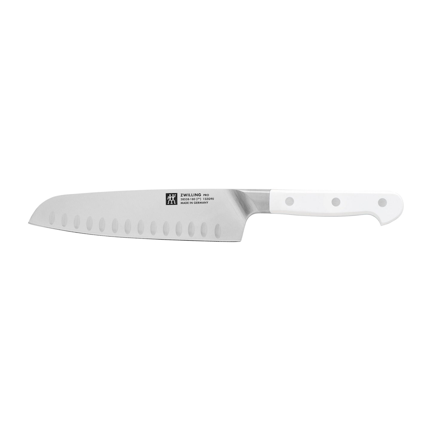 ZWILLING Pro le blanc 7 inch Santoku, White