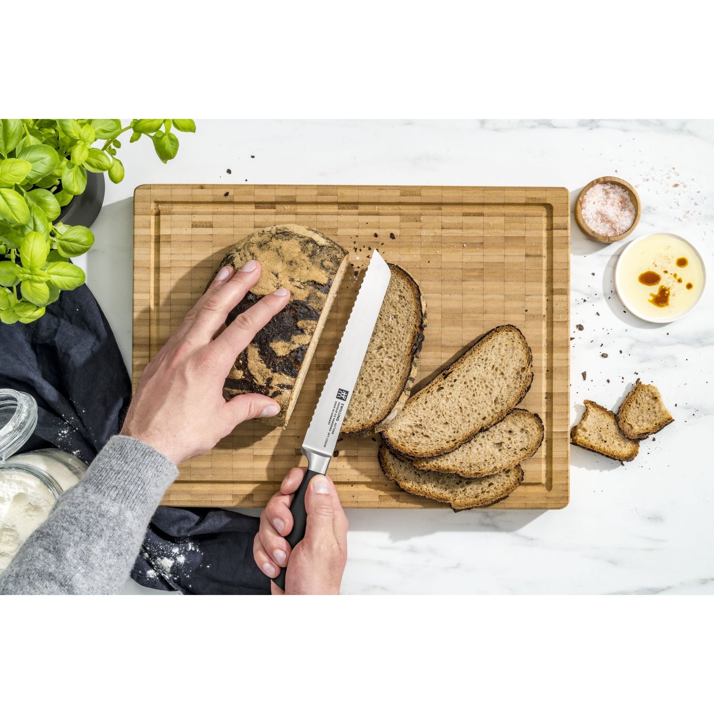 ZWILLING All * Star 8 inch Bread Knife, Silver