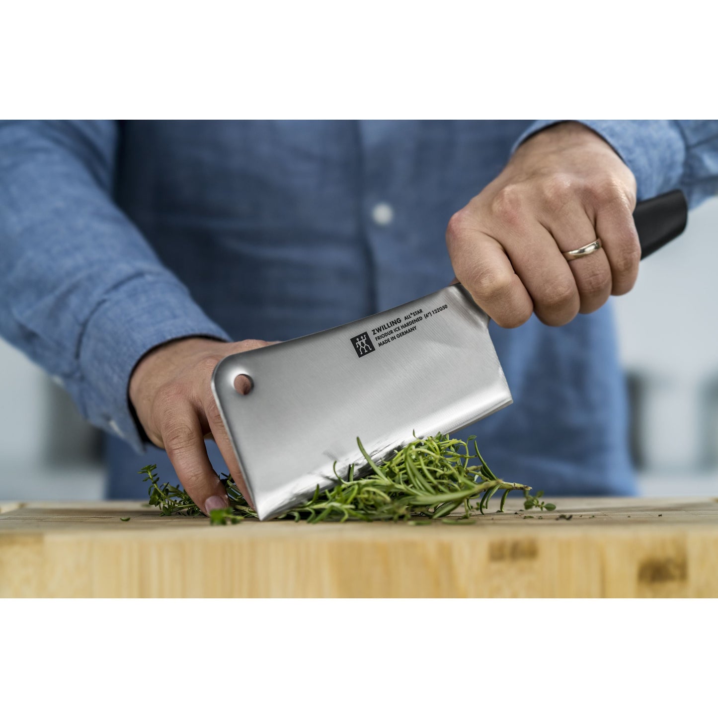ZWILLING All * Star 6 inch Cleaver, Silver