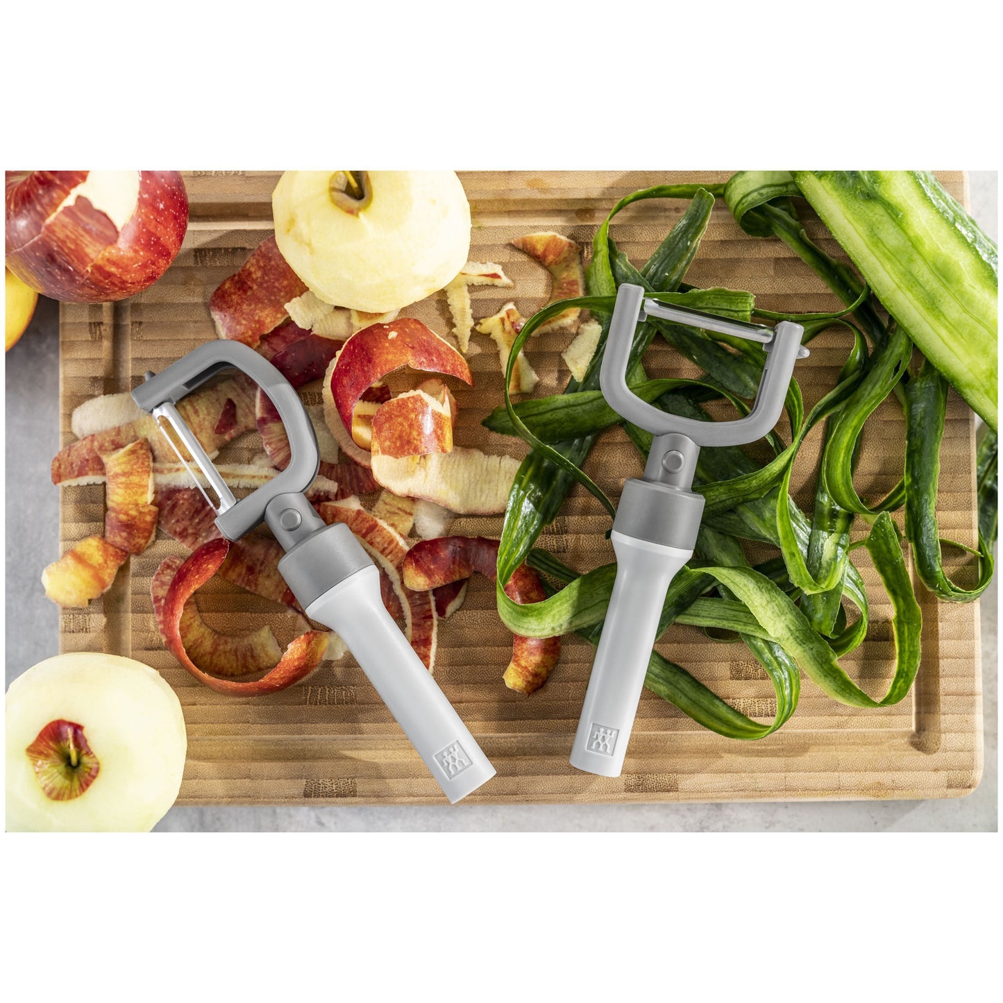 ZWILLING Z-Cut 2-In-1 Peeler, Grey