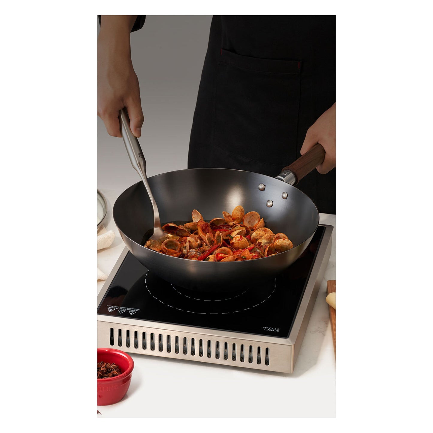 ZWILLING Dragon 30 cm / 12 inch Carbon Steel Wok