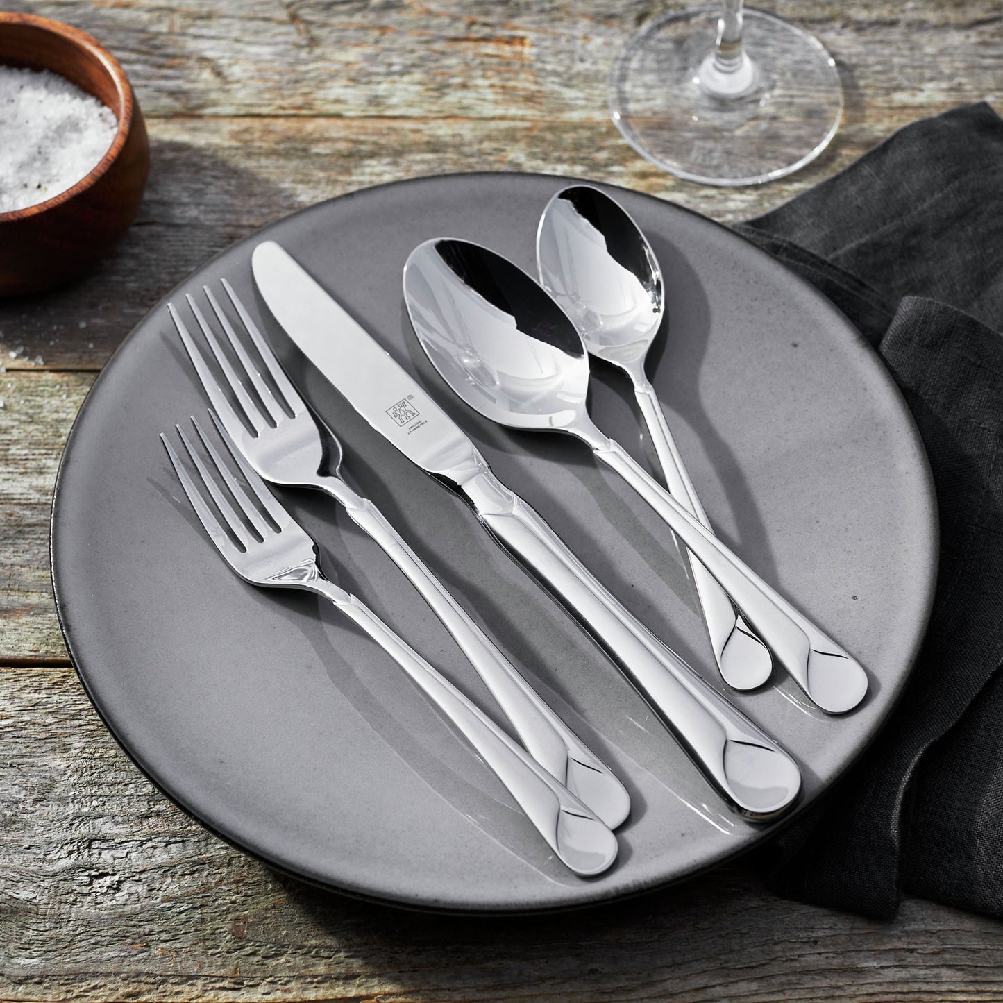 ZWILLING Provence 20 Piece Flatware Set Matted/Polished