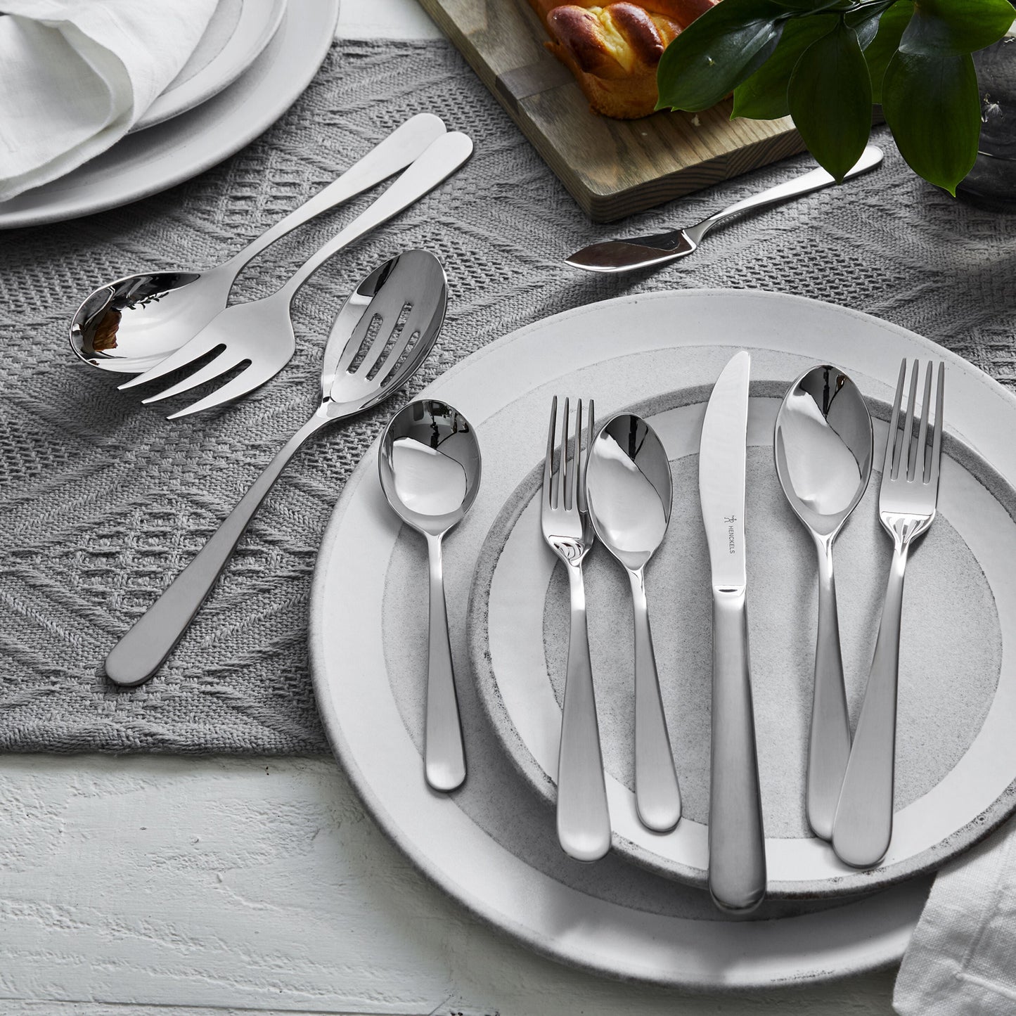 HENCKELS Lucena Flatware Set 65 Piece