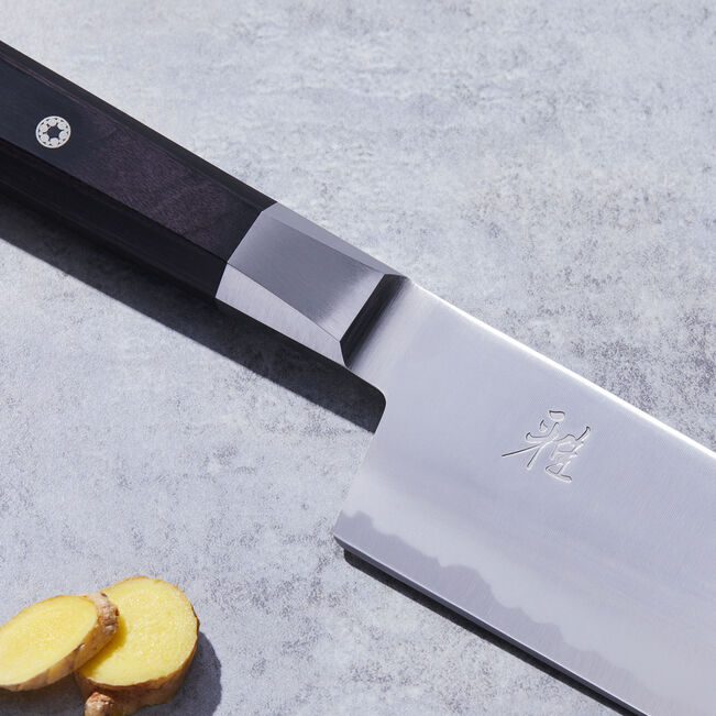 Miyabi 4000 FC Nakiri Knife 6.5" – Black Handle