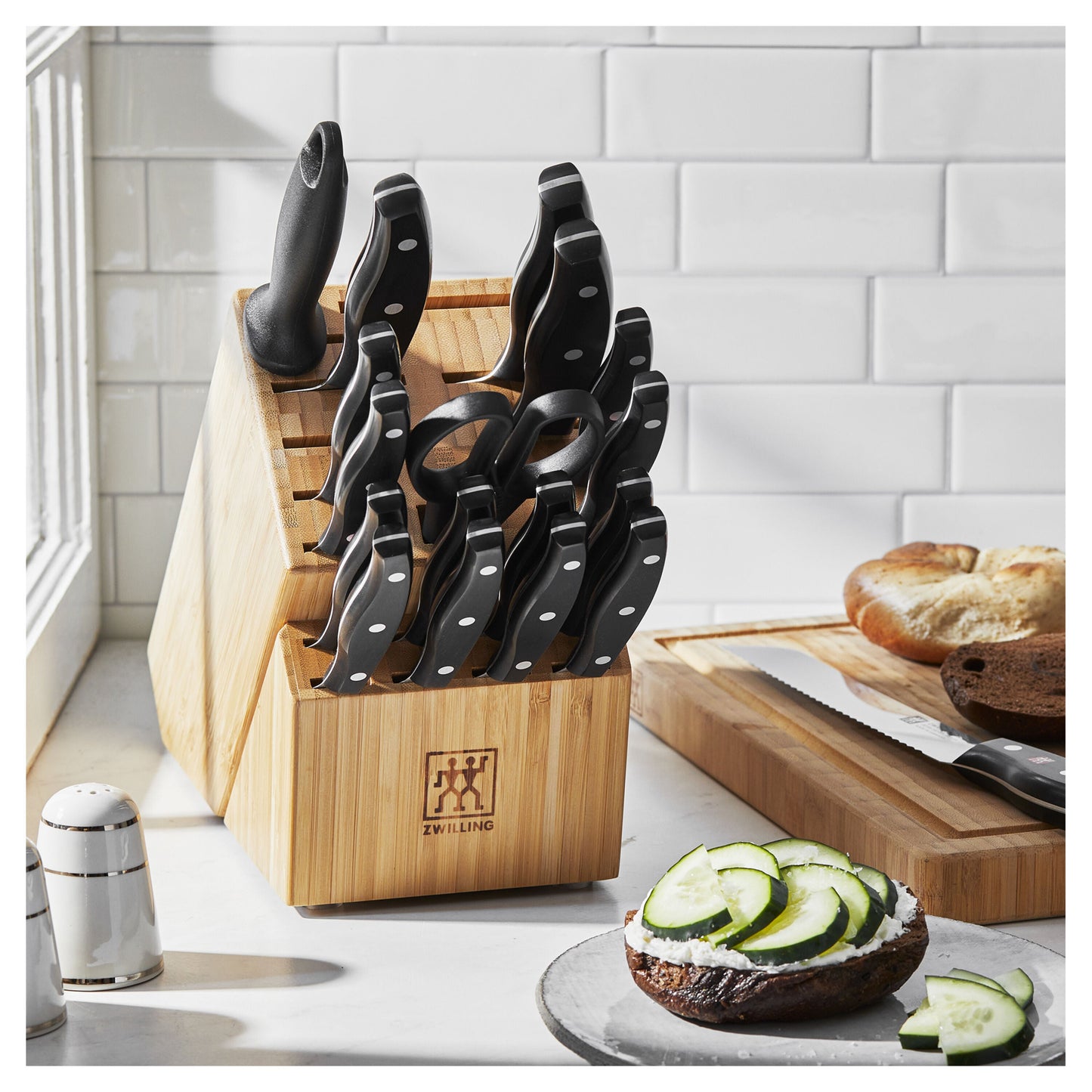 ZWILLING TWIN Signature 19 Piece Knife Block Set