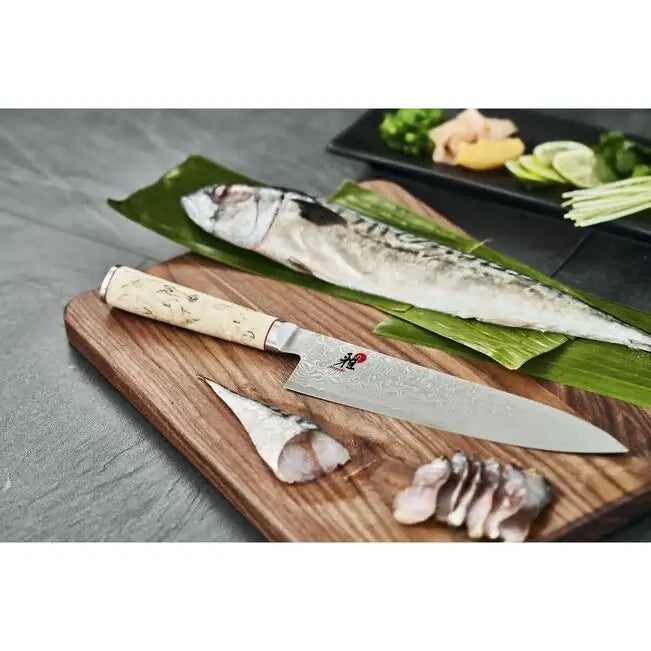 Miyabi Gyutoh Knife 8" – Birchwood, 5000 MCD Series