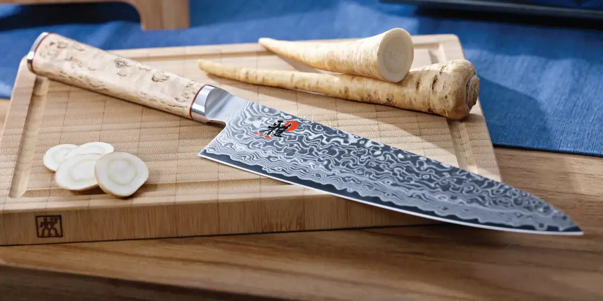 Miyabi Gyutoh Knife 6.5" – Birchwood, 5000 MCD Series